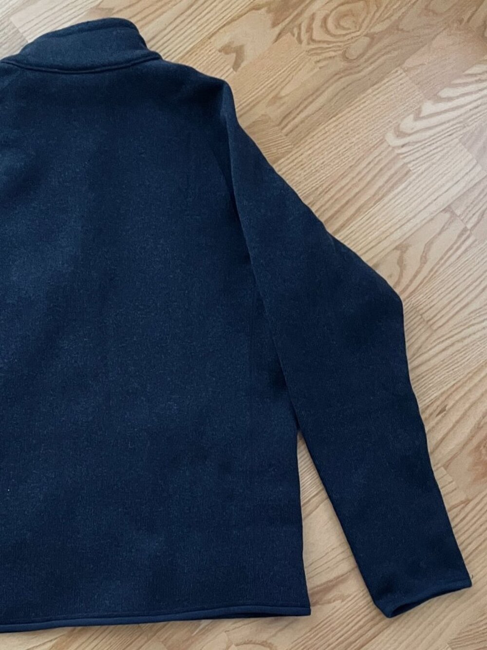 Patagonia Men's Better Sweater® Fleece Jacket Navy Size L - Picture 6 of 7